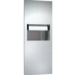 ASI 64696AC Stainless Steel Recessed-Mounted Automatic Commercial Paper Towel Dispenser & Waste Bin