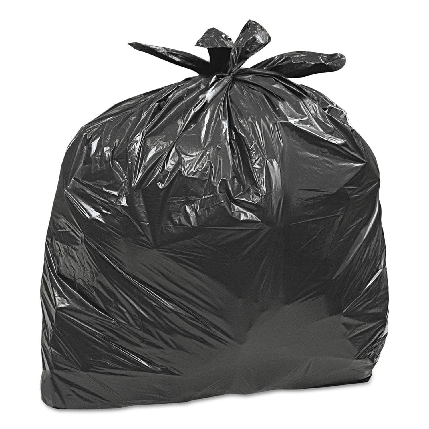 Earthsense 33 Gal, 0.75 Mil, 32.5 X 40 Black Large Heavy - Duty Trash Bags, 50/Box