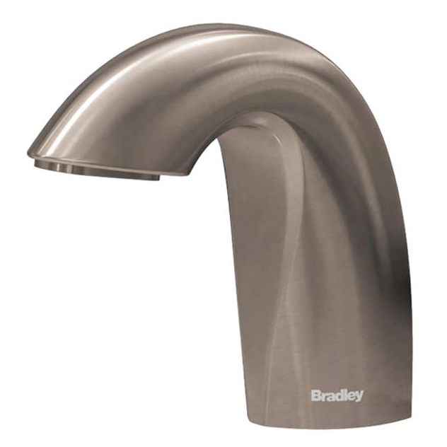 Crestt Series Bradley Touchless Counter Mounted Sensor Foam Soap Dispenser (6-3100) with Brushed Bronze Finish, Non-Returnable