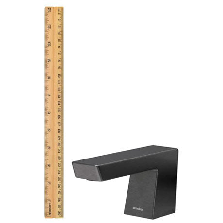 Brushed Bronze Zen Series Touchless Counter Mounted Sensor Foam Soap Dispenser - Bradley Model 6 - 3700 RFM - BZ