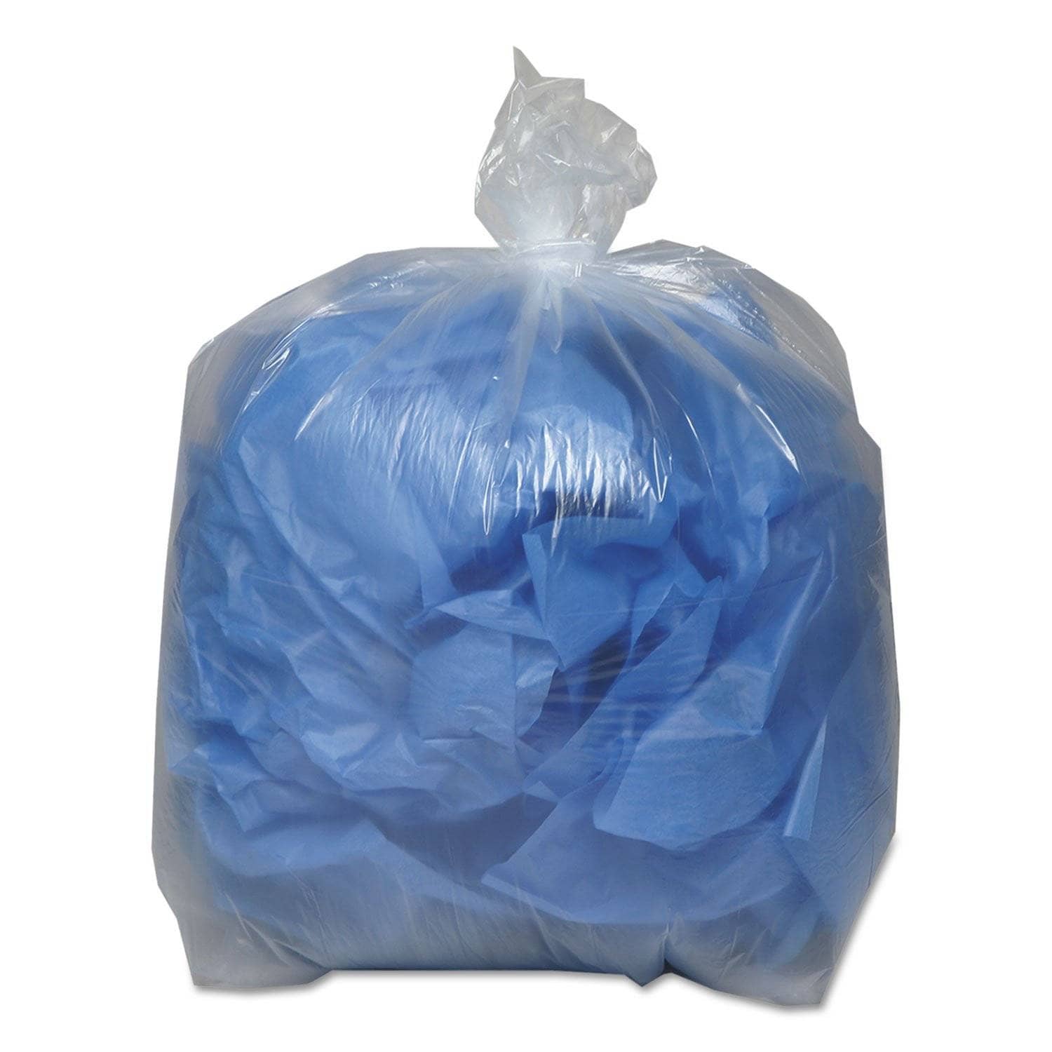 Boardwalk Clear 33 Gal, 1.1 Mil Can Liners - 100/Carton BWK530