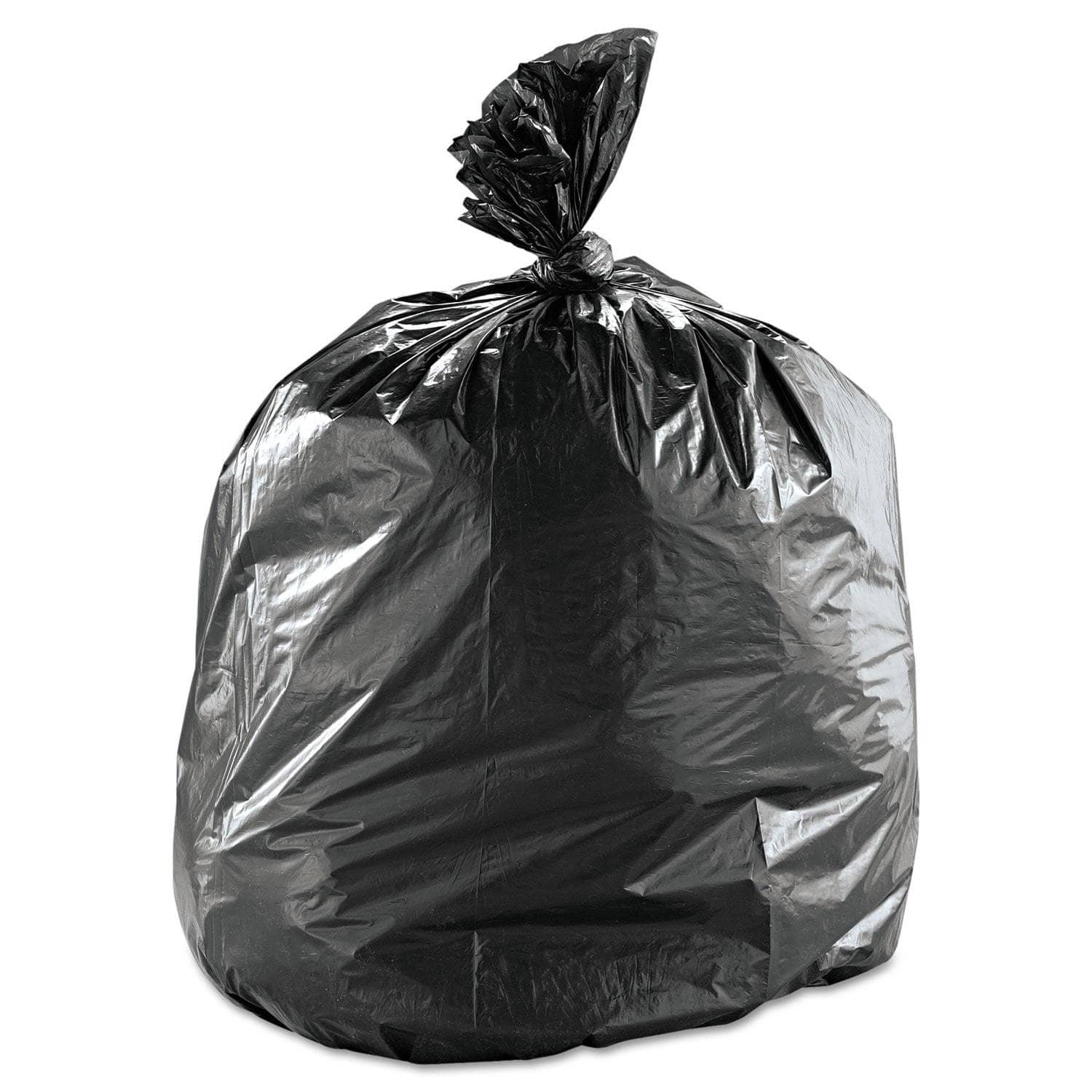 FlexSol 60 Gal Low - Density Ecosac, 1.16 Mil, 38 X 60, Black, 50/Carton