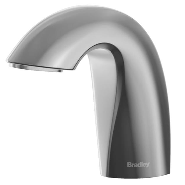 Crestt Series Bradley 6-3100 RFT-PC Non-Proprietary Bulk Foam Touchless Counter Mounted Sensor Soap Dispenser in Polished Chrome Finish
