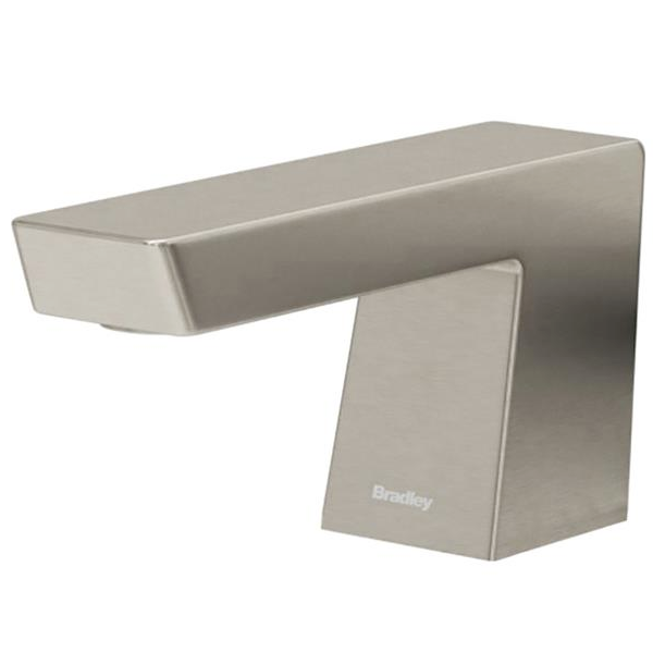 Bradley Verge Series Brushed Nickel Touchless Counter Mounted Sensor Foam Soap Dispenser (Model 6 - 3700, RFM - BN) from Zen Collection