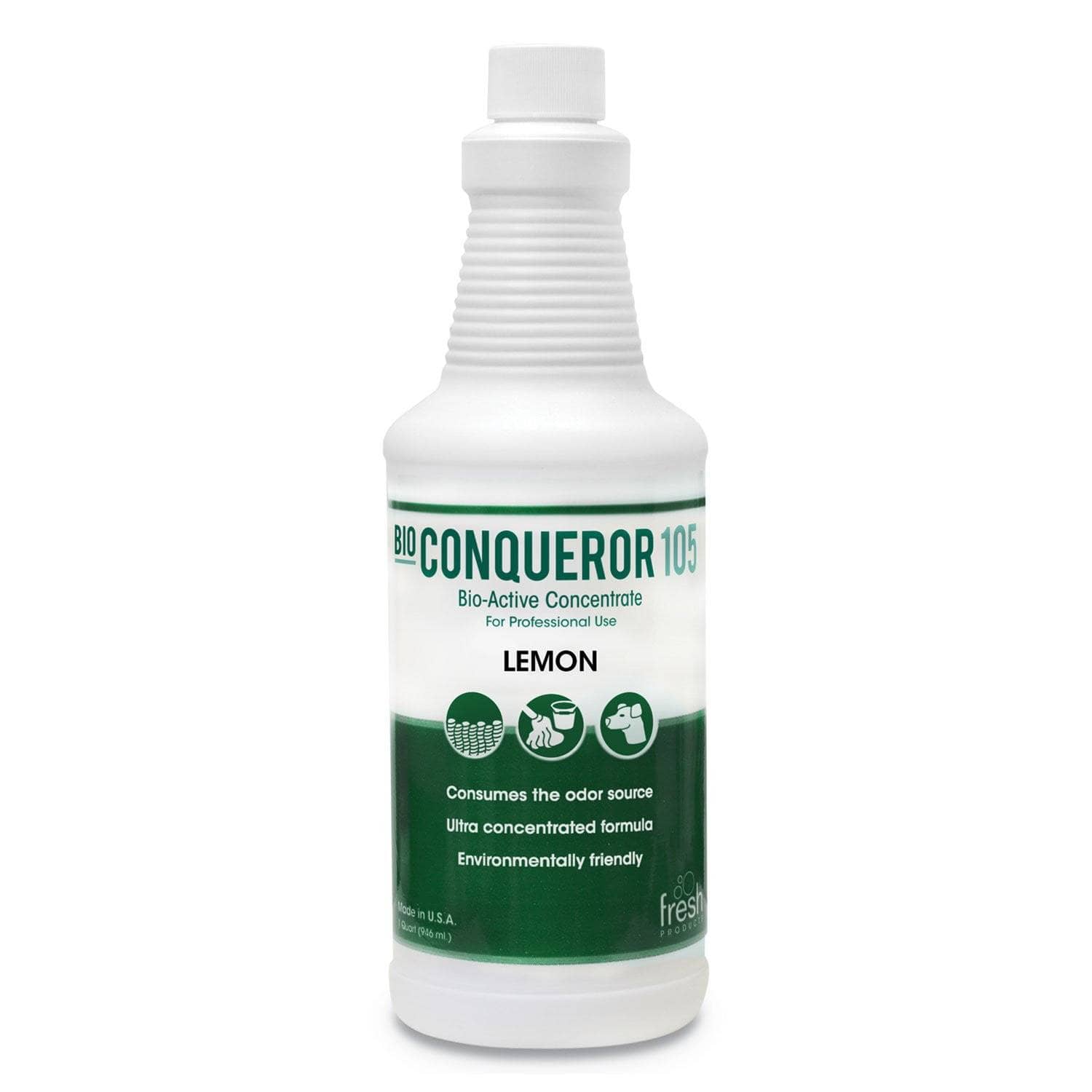 32 Oz Fresh Citrus Bio Enzymatic Odor Counteractant Concentrate, 12/Carton - FRS1232BWBCT