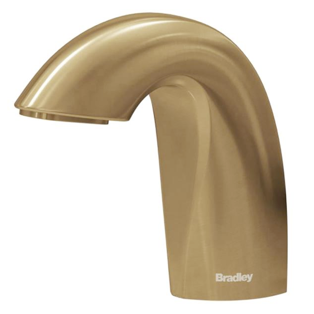 Crestt Series Brushed Brass Touchless Sensor Soap Dispenser (6 - 3100 RFT - BR)