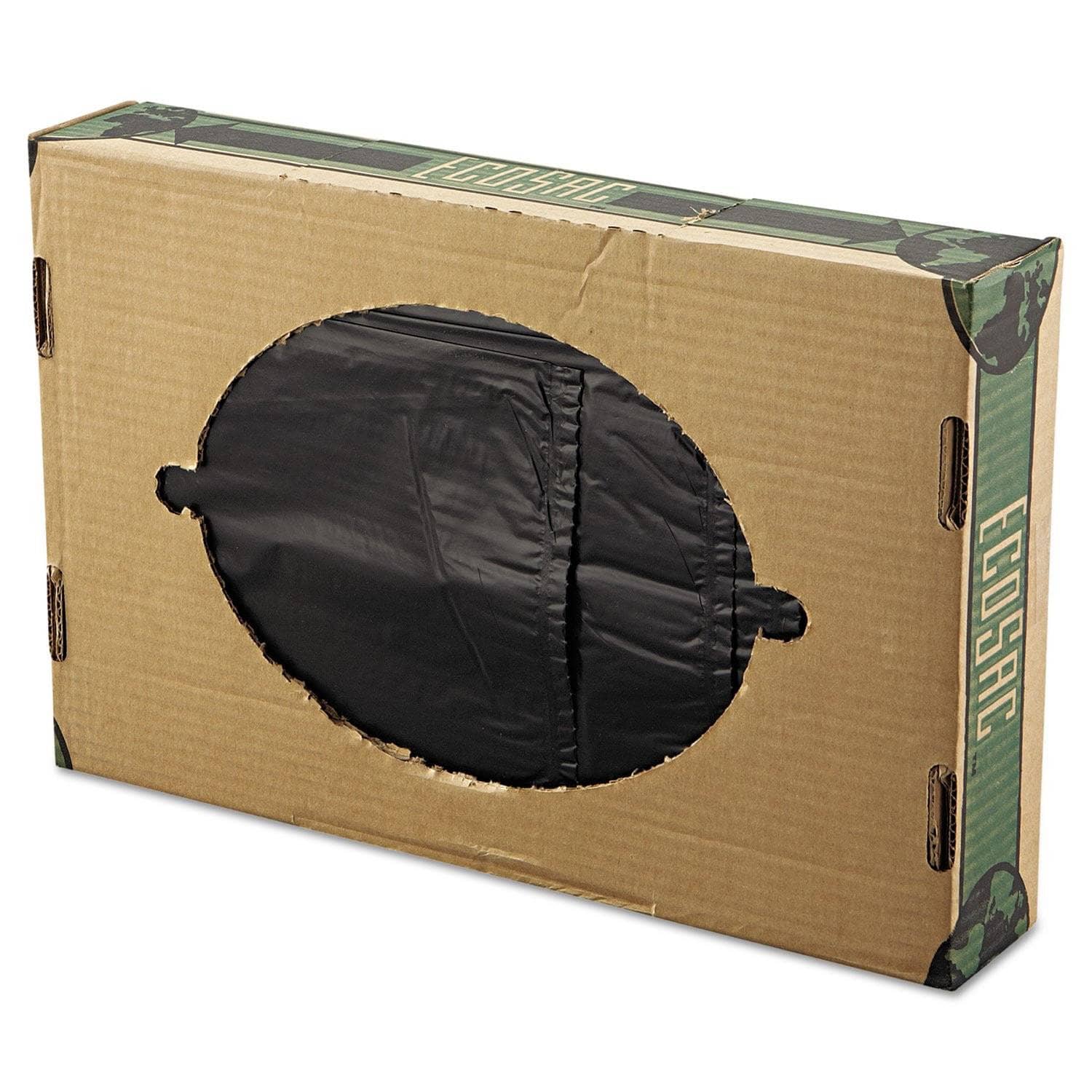 FlexSol 60 Gal Low - Density Ecosac, 1.16 Mil, 38 X 60, Black, 50/Carton