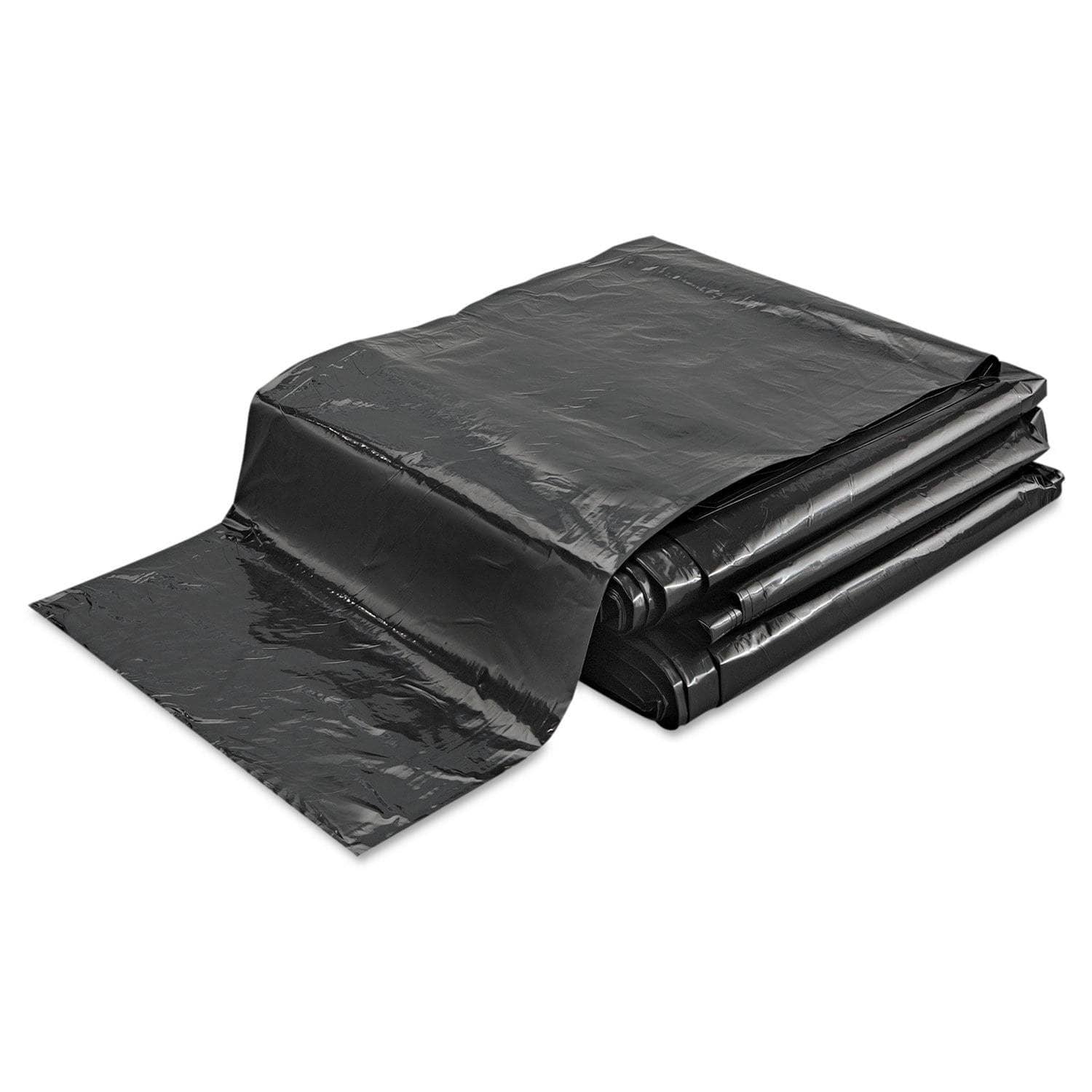 FlexSol 56 Gal Black Low - Density Ecosac, 1.16 Mil, 43 X 48, 100/Carton