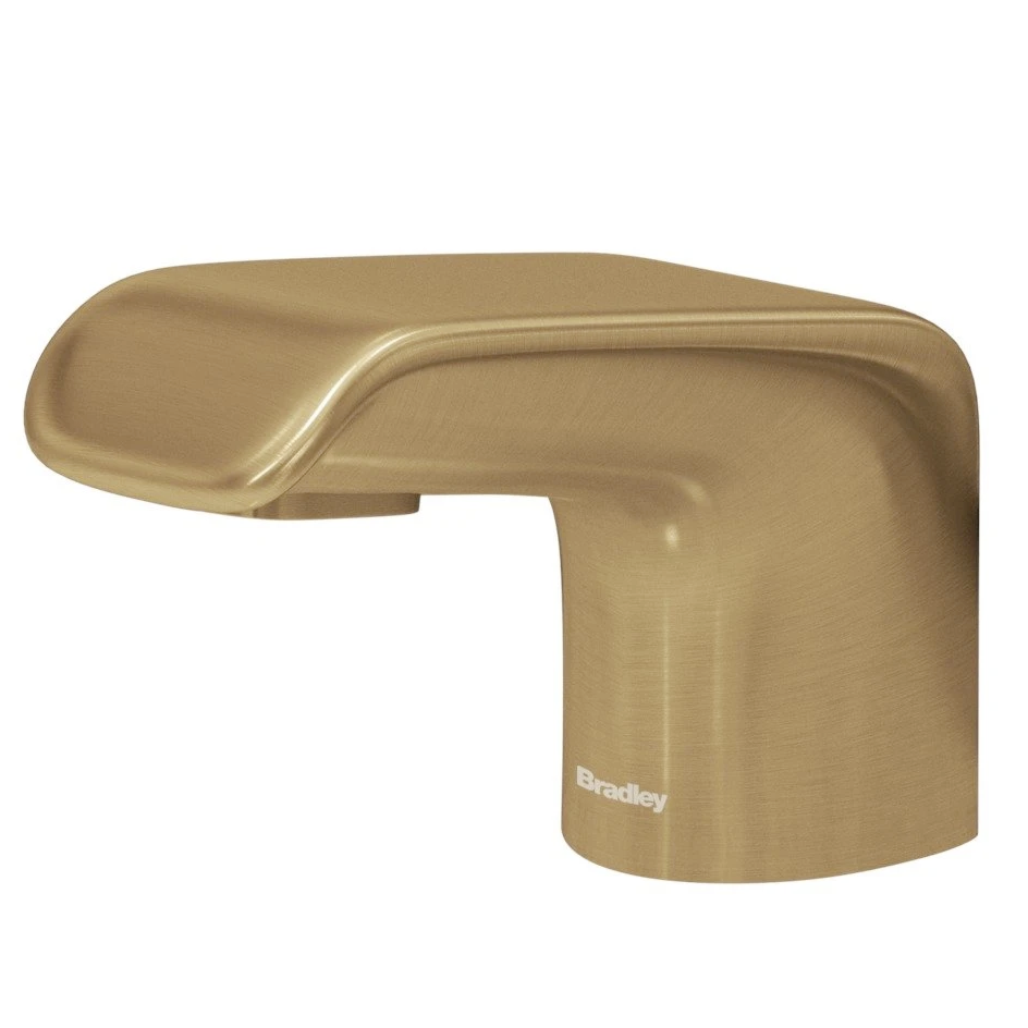 Linea Series Brushed Brass Bradley Touchless Sensor Soap Dispenser (6 - 3500 RFM - BR)