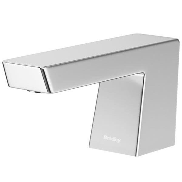 Zen Series Bradley 6-3700 RFM-PC Polished Chrome Touchless Counter Mounted Sensor Foam Soap Dispenser