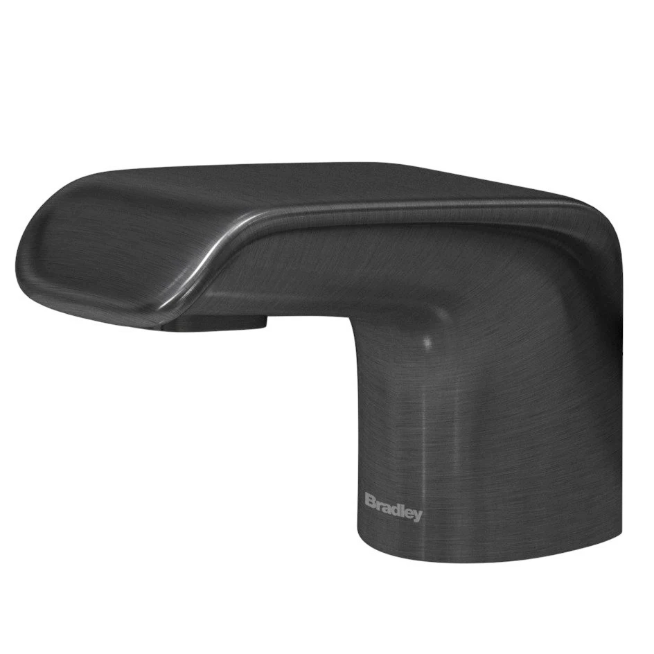 Linea Series Bradley RFT-BB Brushed Black Stainless Touchless Counter Sensor Soap Dispenser (6-3500)