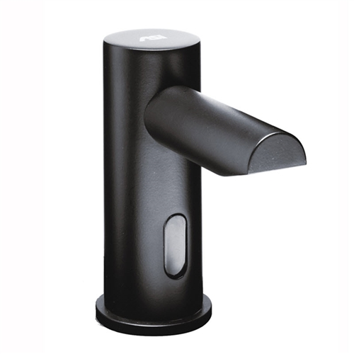 Matte Black ASI 0393-1AC-41 EZ Fill Top-Fill Multi-Feed Automatic FOAM Soap Dispenser Head with AC Plug-In