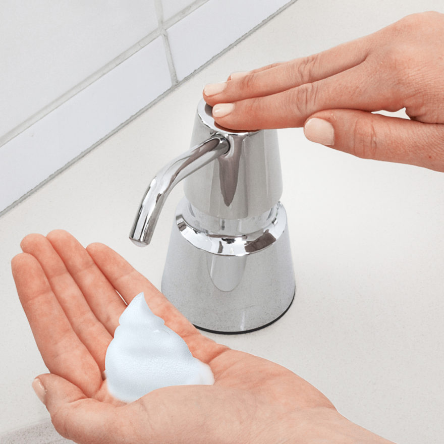 Bobrick B - 8231 Manual Foam Soap Dispenser for Counter - Mounted Use