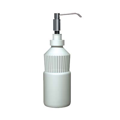 34 oz. Foam Manual Soap Dispenser with 4 Spouts - Stainless Steel, Vanity Mounted