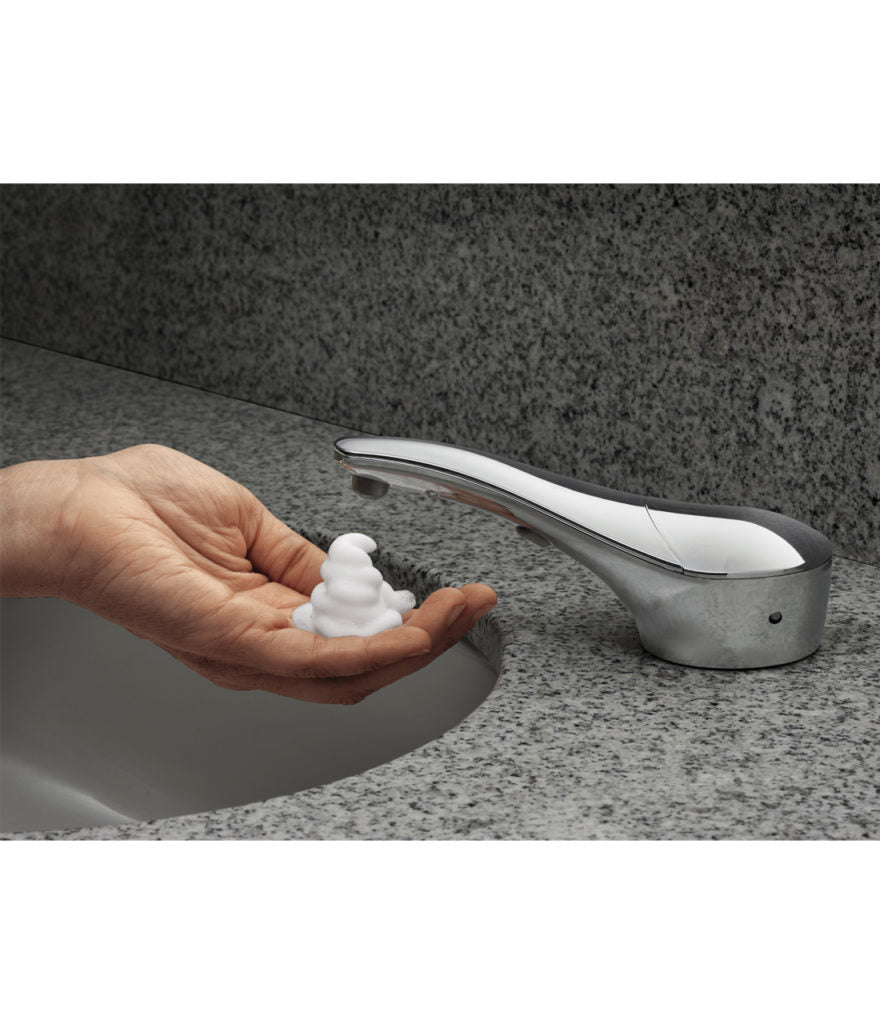 Bobrick B-828 Chrome Top-Fill Bulk Foam Countermount Automatic Soap Dispenser