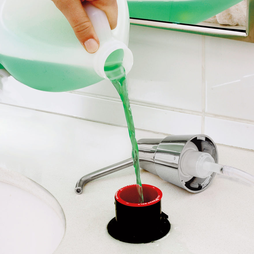 Bobrick B - 8231 Manual Foam Soap Dispenser for Counter - Mounted Use