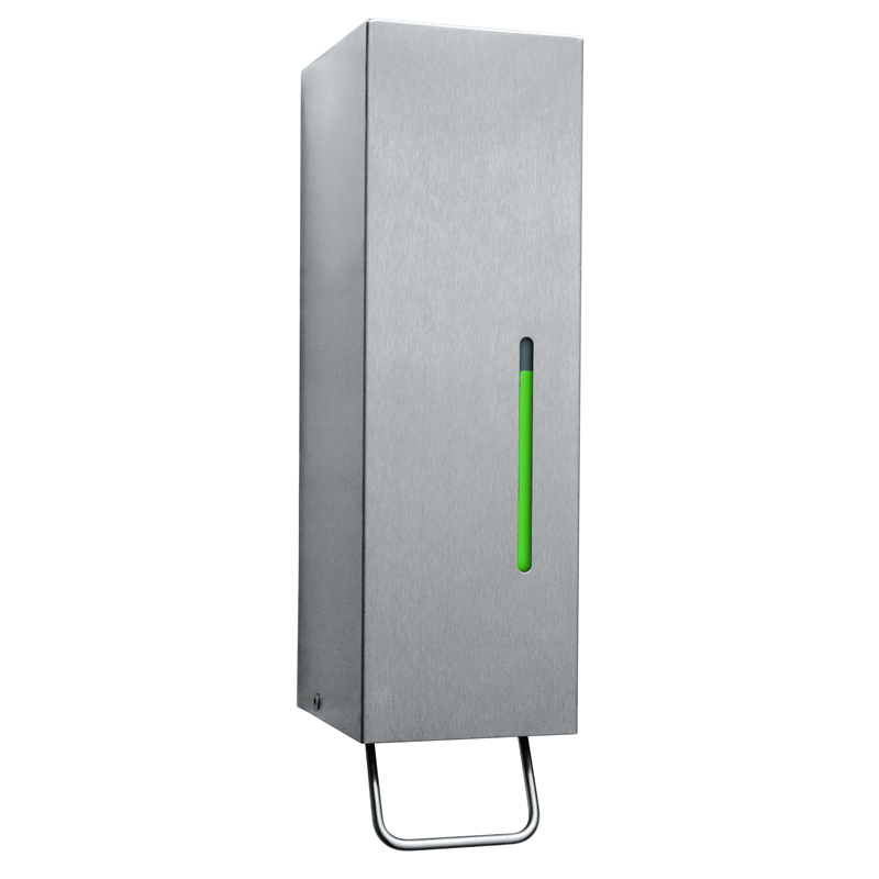 Bobrick TrimLine Surface-Mounted Foam Soap Dispenser in Satin Stainless Steel