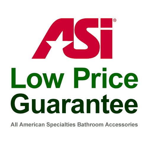 ASI 04697-BL Stainless Steel Recessed-Mounted Commercial Paper Towel Dispenser with Waste Receptacle