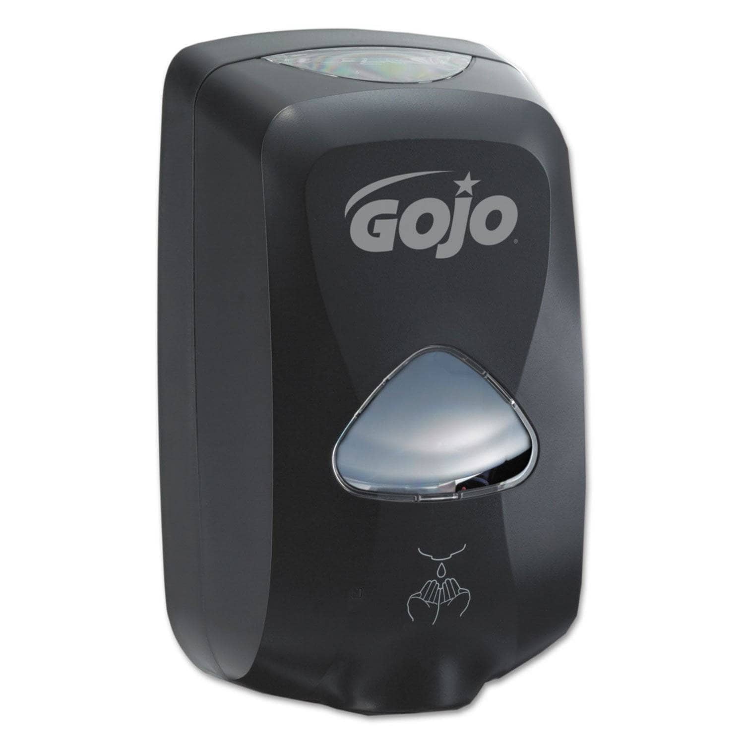 Gojo TFX Touch-Free Automatic Foam Soap Dispenser for Wall Mounting, 1200 Milliliter Capacity, 4.1 X 6 X 10.6 Dimensions, Black Color - GOJ273012