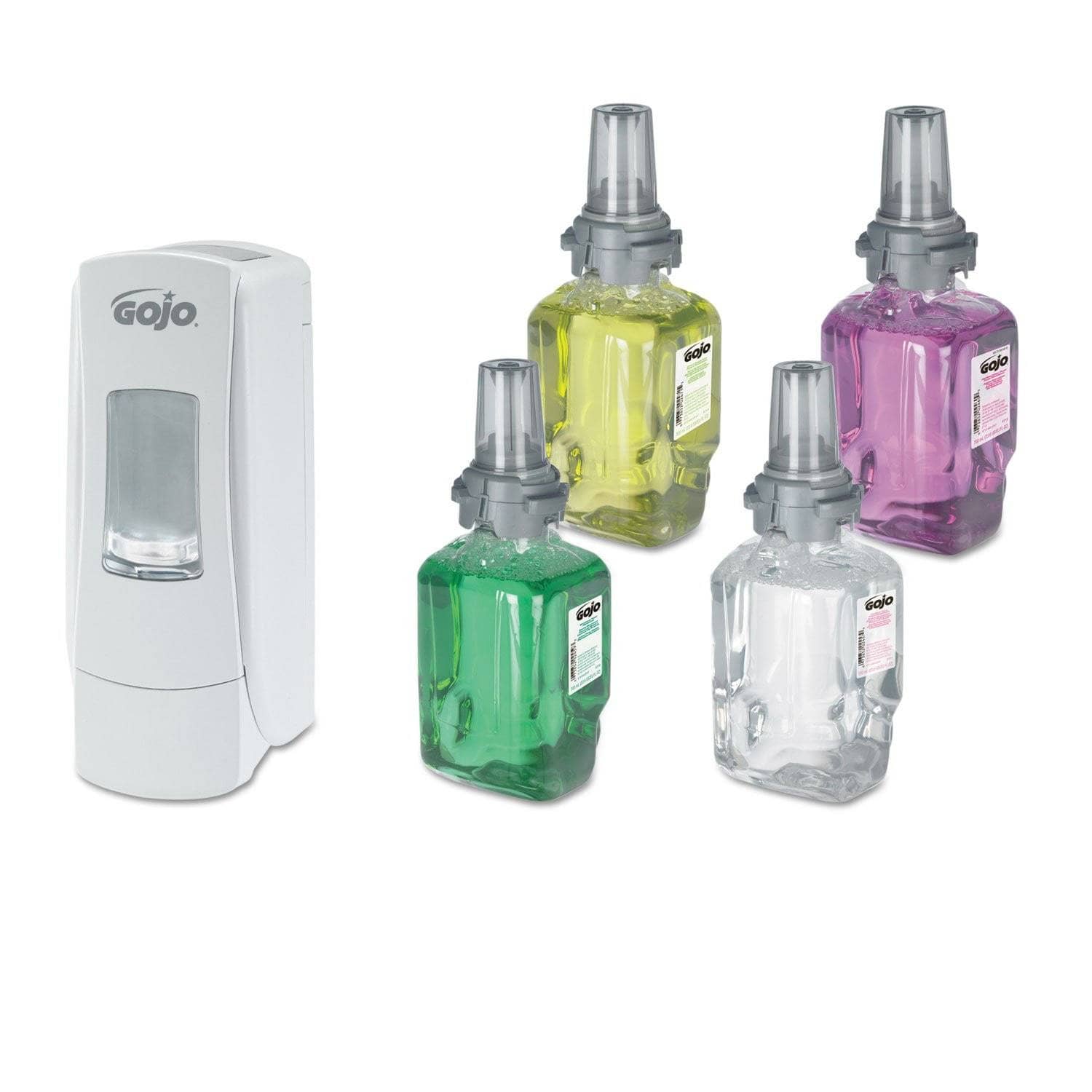 GOJO ADX-7 700 mL White Foam Soap Dispenser, Compact Design